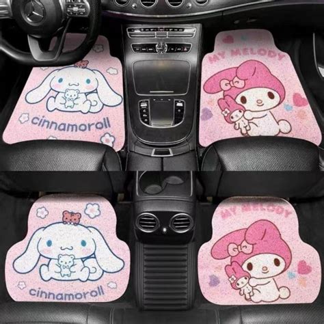 kuromi car|kuromi car floor mats.